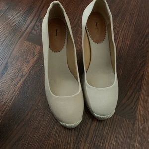 J. Crew wedge espadrille